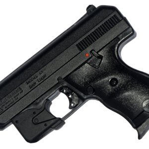 Hi-Point 916LLTGM C9  9mm Luger 8+1 3.50" Black Steel Barrel, Black Powder Coated Serrated Steel Slide, Black Polymer Frame Black Polymer Grip, LaserLyte Laser