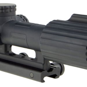 Trijicon 1600005 VCOG Black Hardcoat Anodized 1-6x 24mm LED Illuminated Red Horseshoe Dot w/Crosshair 308 175gr Reticle