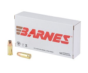 BARNES DEFENSE 9MM 124GR 50/500