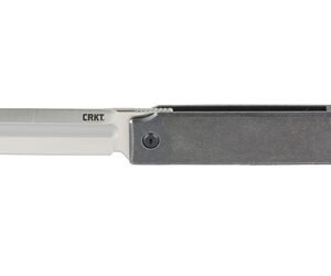 CRKT MINIMALX GRAY 2.19" PLAIN EDGE