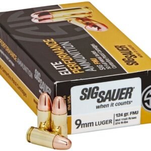 SIG 9MM 124GR FMJ 50RD