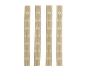 ERGO WEDGELOK MLOK RL CVR 4PK FDE