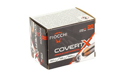 FIOCCHI COVERT X 357MAG 125GR 20/200 - Image 2