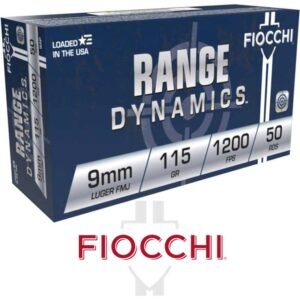 Fiocchi 9MM 115GR FMJ Box of 50