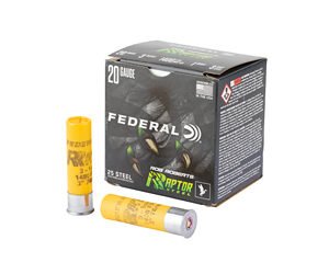 FED RAPTOR STEEL 20GA 3" 1OZ #3 25
