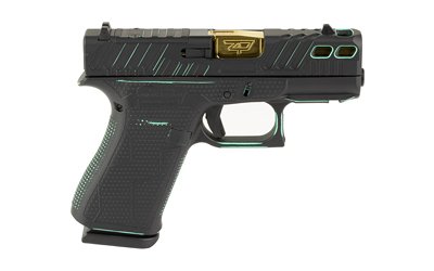 GLOCK 43X 9MM 10RD BLACK ROBBIN BLUE - Image 2