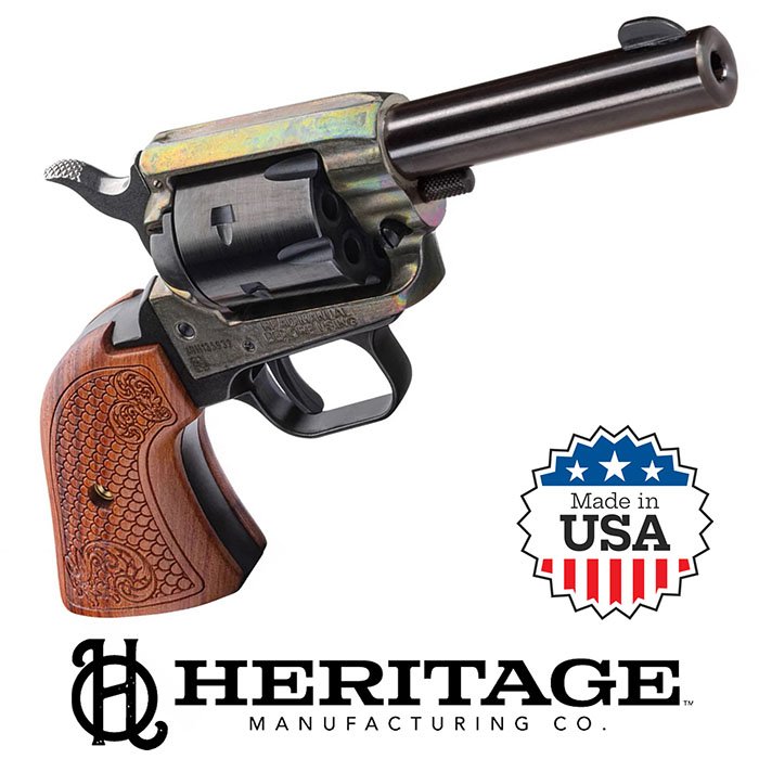 Barkeep 22LR 3 inch barrel 6 Round Black barrel and Case Colored frame with Cust