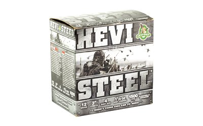 HEVI STEEL 12GA 3" #4 25/250 - Image 2