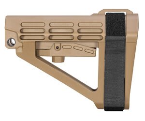 SB TACT SBA4 AR PSTL BRACE 5 POS FDE