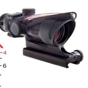 TRIJICON ACOG 4X32 .223 BAC CHEVRON RED