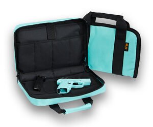 US PK ATTACHE POLY ROBINS EGG BLUE