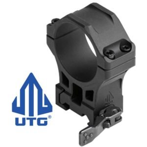 Accu Sync Scope Rings QR 34mm High Profile for Picatinny Rail Matte Black