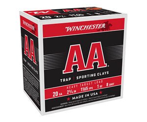 WIN AA HVY TRGT 20GA 2.75" #8 25/250