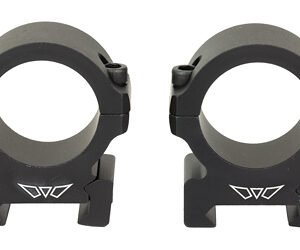 WARNE VAPOR HORIZ 30MM RINGS MED