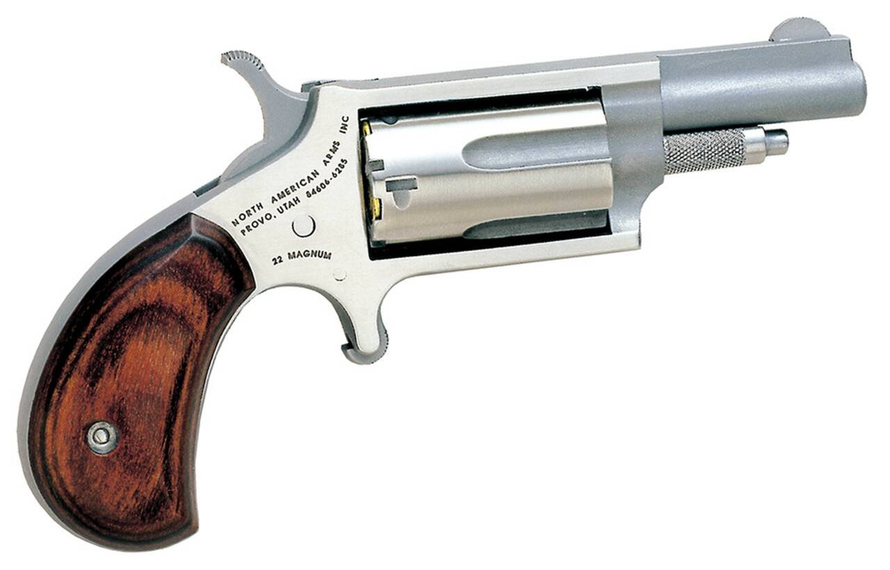 NORTH AMERICAN ARMS MINI 22MAG REV 1-5/8" SS