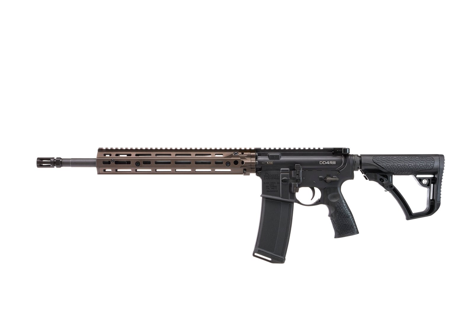 DANIEL DEFENSE DD4 RIII 5.56MM FDE 16" 32+1