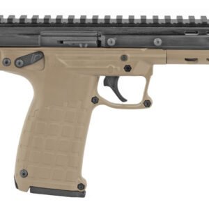 Kel-Tec CP33TAN CP33 22 LR 33+1 5.50" Black Ported/Threaded Barrel, Black Serrated/Optic Ready Slide, Tan Polymer Frame w/M-LOK, Polymer Grip, Ambidextrous