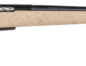 Tikka JRTXRT340 T3x Lite 270 WSM 3+1 24.30" Fluted/Threaded, Black Barrel/Rec, Black Webbed Tan Roughtech Synthetic Stock, Interchangeable Grip, Muzzle Brake