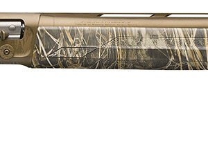 Browning 0119112005 A5 Wicked Wing 12 Gauge 26" Barrel 3.5" 4+1, Burnt Bronze Cerakote/Rec, Realtree Max-7 Camo Synthetic Stock With Close Radius Pistol Grip