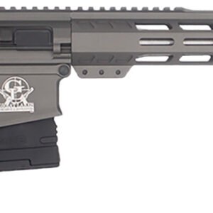 Great Lakes Firearms GL10308SSTNG GLFA 308 Win 10+1 18" Cerakote Threaded Barrel, Tungsten Cerakote Picatinny Rail Aluminum Receiver, 6 Position Mil-Spec Synthetic Stock, Mil-spec Polymer Grip