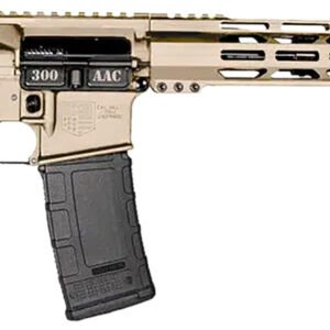 Diamondback DB1718B062 DB15  300 AAC Blackout 30+1 16" Black Nitride Threaded Barrel, Flat Dark Earth Cerakote Aluminum/Carbon Receiver w/Picatinny Rail Receiver, M-LOK Handguard, Magpul MOE Grip