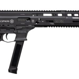 Grand Power 810091156094 Stribog SP9A3G 9mm Luger 16" Black Barrel, Black Receiver, Polymer Stock & Grip
