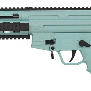 ATI GERGGSG1610M GSG-16 22LR 10+1 16.25" Black Non-Threaded Barrel, Mint Green Picatinny Rail Polymer Receiver, M-LOK Handguards, Collapsible w/Storage Compartment Black Synthetic Stock, Mint Polymer