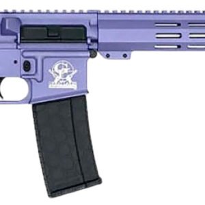 Great Lakes Firearms GL15223SSORC AR-15 223 Wylde 30+1 16" Black Nitride Threaded Barrel, Wild Orchid Cerakote Aluminum Receiver w/Picatinny Rail, M-LOK Handguard, Black Polymer Stock, Mil-Spec Grip