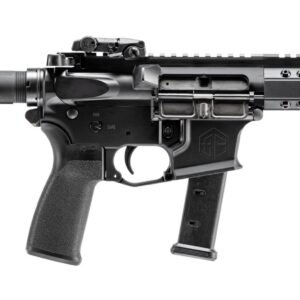 Alpha Foxtrot AA08X1HXX-XABK20 AFMG9 9mm Luger 20+1 7.50" Black QPQ Threaded Barrel, M-LOK Handguard, Black Anodized Aluminum Receiver w/Picatinny Rail, Black Polymer SB Tactical Brace, MFT Grip