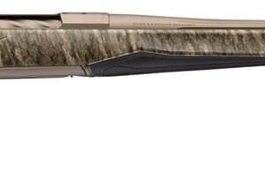 Browning 036146218 X-Bolt 2 Speed Full Size 308 Win 4+1 22" Smoked Bronze Cerakote Fluted Threaded Barrel, Smoked Bronze Cerakote Steel Drilled & Tapped Receiver, Mossy Oak Bottomland Adj Vari-Tech Sy