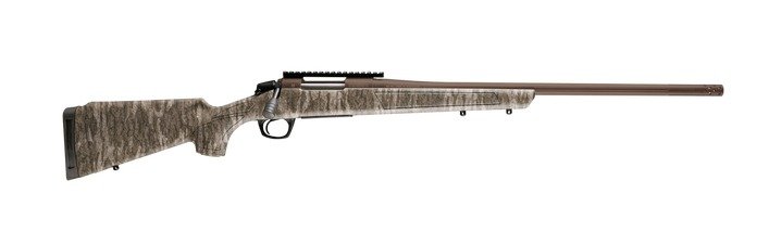 CVA CR3985MOBL Cascade XT 450 Bushmaster 2+1 22" Midnight Bronze Cerakote Fluted Threaded Steel Barrel & Receiver w/Picatinny Rail, Mossy Oak Bottomland Adjustable Synthetic Stock, Right Hand