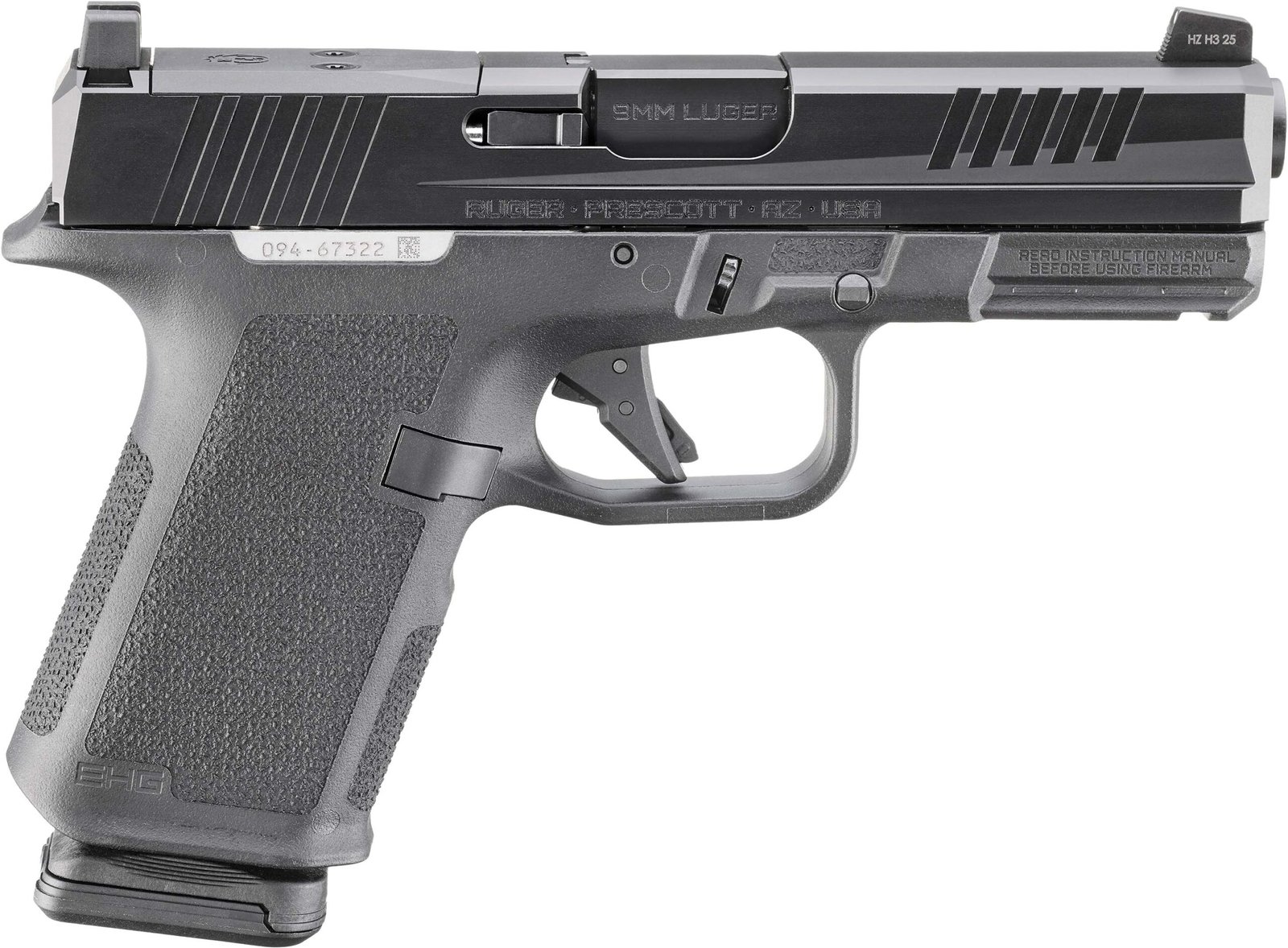 RUG RXM 9MM PST BLK 15RD