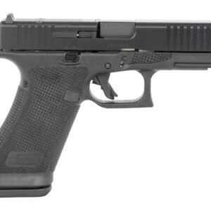 Glock U64550201 G45 Gen6 Crossover Frame 9mm Luger 10+1 4.02" Black GMB Barrel, Black nDLC Steel Optic Ready/Serrated Slide, Black Polymer Frame w/Accessory Rail, Interchangeable Backstrap Grip, Ambid