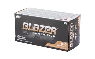 BLAZER BRASS 9MM 115GR FMJ 100/1000 - Image 3