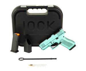 GLOCK 43X 9MM 10RD ROB EGG BLUE BW
