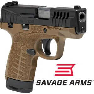 Stance 9MM 3.2 inch barrel 8 Round Black Slide Flat Dark Earth Frame Manual Safe