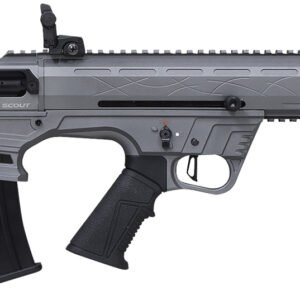 Citadel FRPS1218TG Pup Scout 12 Gauge Semi-Auto 3" 5+1 18.50" Gray Steel Barrel, Picatinny Rail Aluminum Receiver, Picatinny Handguards, Gray Adj Cheek Riser Synthetic Stock, Black Polymer Grip