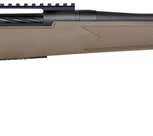 Mossberg 28253 Patriot Predator Full Size 22-250 Rem 5+1 22" Matte Blued Fluted Threaded Barrel, Matte Blued Stainless Steel Receiver w/Picatinny Rail, Flat Dark Earth Fixed Synthetic Stock