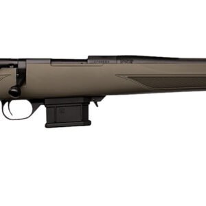 Howa HMA6ARCGYTH 1500 Mini Action Youth 6mm ARC 22" Black Steel Threaded Barrel, Black Drilled & Tapped Steel Receiver, Fixed HTI Green Synthetic Stock