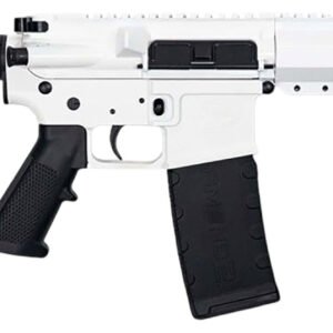 Great Lakes Firearms GL15223PBWHT AR-15 223 Wylde 30+1 7.50" Black Nitride Threaded Barrel, M-LOK Handguard, White Cerakote Aluminum Receiver w/Picatinny Rail, Black Polymer Mil-Spec Grip
