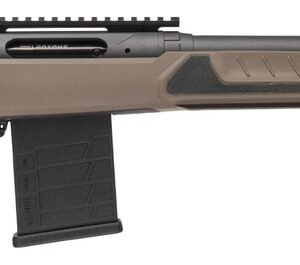 Savage Arms 32674 110 Core Tactical 308 Win 10+1 24" Medium Heavy Fluted Barrel, Arca Rail Forend, Coyote Tan AccuStock w/AccuFit V2 Synthetic Stock, Right Hand