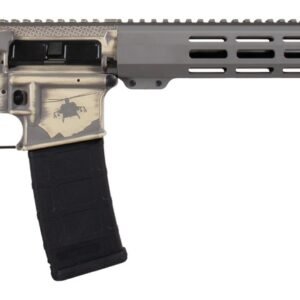Shark Coast Tactical 300-111-1000-27 Military 5.56 NATO 30+1 16" Black Melonite Threaded Barrel 2-Tone FDE Cerakote Aluminum Receiver w/Picatinny Rail, M-LOK Handguard, Magpul MOE SL Black Polymer Sto