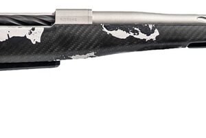 Fierce Firearms ROGSSX22CM20TP Twisted Rogue XP 22 Creedmoor 3+1 20" Tungsten Cerakote Spiral Fluted Barrel, Drilled & Tapped Receiver, BiPod Rail Forend, Phantom Camo LR Negative Comb Carbon Fiber St