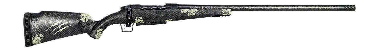 Fierce Firearms ROGSCX22CM18BF Carbon Rogue XP 22 Creedmoor 3+1 18" Carbon Fiber Match Grade Threaded Barrel, Black Cerakote Steel Drilled & Tapped Receiver, BiPod Rail Forend, Forest Camo Fixed Carbo