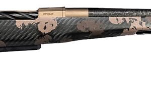 Fierce Firearms ROGSCX300PRC24BRS Carbon Rogue XP 300 PRC 3+1 24" Carbon Fiber Match Grade Threaded Barrel, Smoked Bronze Cerakote Steel Drilled & Tapped Receiver, BiPod Rail Forend, Sonora Ambush Cam