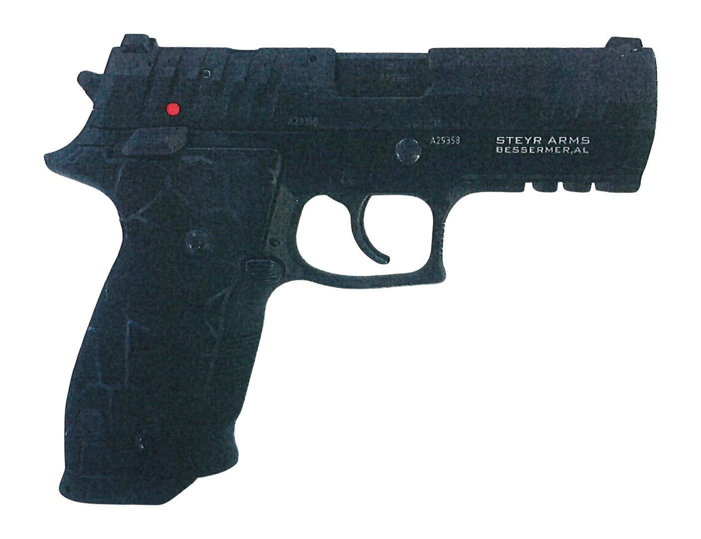 Steyr Arms ATD ATD Compact 9mm Luger 20+1 3.90" Black Barrel, Black Steel Optic Ready/Serrated Slide, Black Aluminum Frame w/Picatinny Rail, Interchangeable Grip Panels