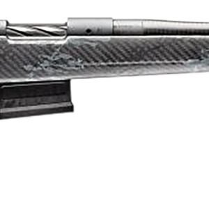 Bergara Rifles B14S7515CF B-14 Crest CF 25 Creedmoor 5+1 20" Carbon Fiber Threaded Barrel, Sniper Gray Cerakote Steel Drilled & Tapped Receiver, Fixed Carbon Fiber w/Black & Gray Sponge Accents Stock,