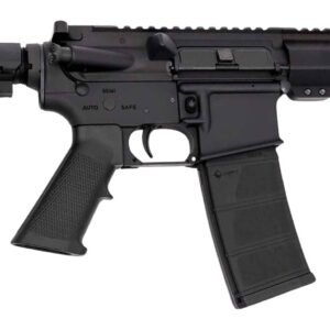 Andro Corp Industries 3008CB ACI-15 CQB 300 Blackout 30+1 8" Black Nitride Threaded Barrel, Black Anodized Aluminum Receiver w/Picatinny Rail, M-LOK Handguard, Black Polymer SBA3 Pistol Brace, A2 Grip