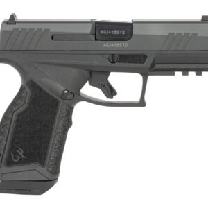 Taurus 1-GX4CR941-5X10 GX4 Carry Compact 9mm Luger 15+1 3.70" Satin Black DLC Barrel, Black Gas Nitride Alloy Steel Serrated Slide, Matte Black Stainless Steel Frame w/Picatinny Rail, Interchangeable