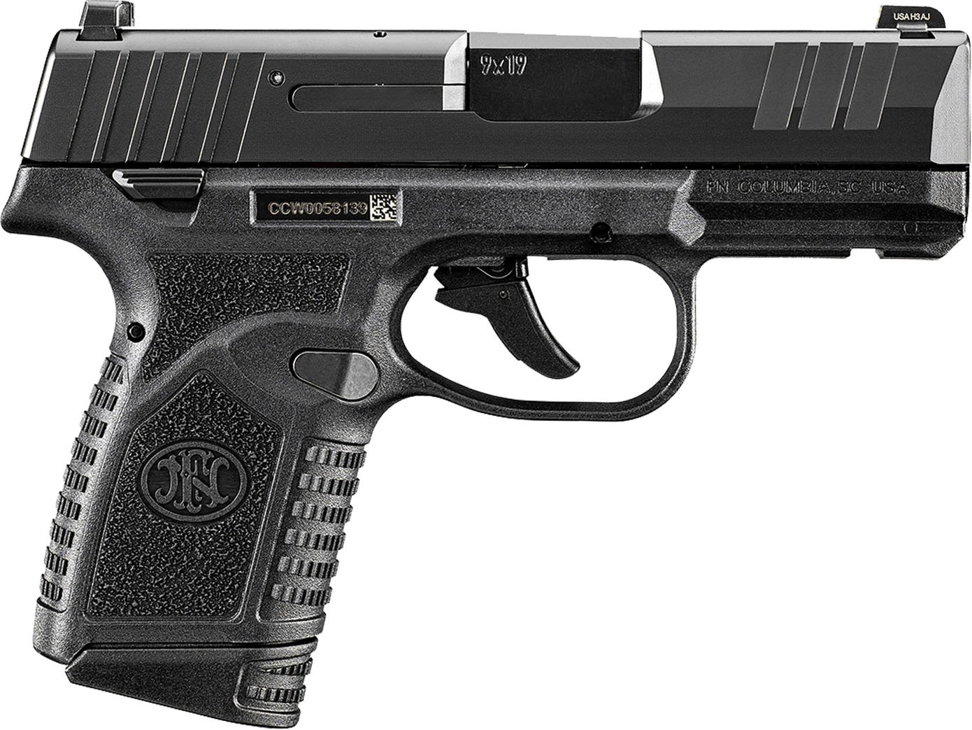 FNM REFLEX 9MM MS BLK 10RD